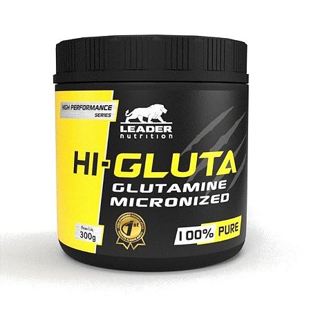 Hi-Gluta Glutamine Micronized (300g) - Leader Nutrition