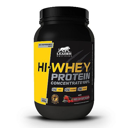 HI-WHEY PROTEIN CONCENTRADO (900G) LEADER NUTRITION