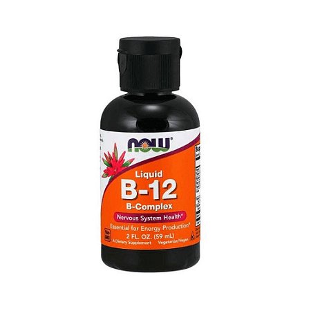 LIQUID B-12 (59ML) - NOW FOODS