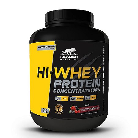 HI-WHEY PROTEIN CONCENTRADO (1,8KG) LEADER NUTRITION