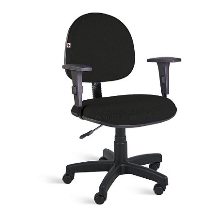 Cadeira Executiva Preto Com Braços Shop Cadeiras - Shop Cadeiras