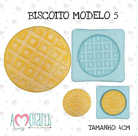 Molde Biscoito Modelo 5--CÓD 45
