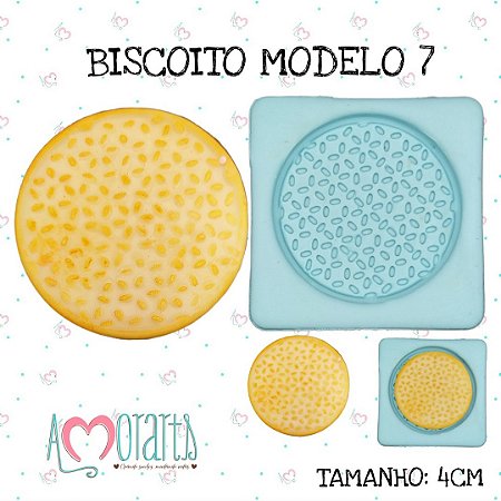 Molde Biscoito Modelo 7