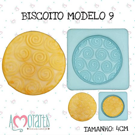 Molde Biscoito Modelo 9--CÓD 47