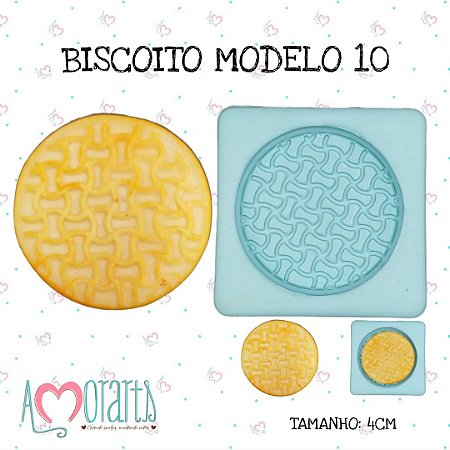 Molde Biscoito Modelo 10--CÓD 49