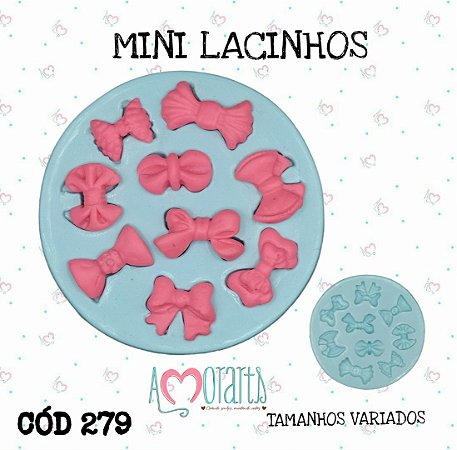Molde Mini Lacinhos