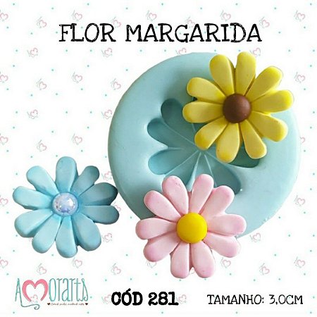 Molde Flor Margarida--CÓD 281