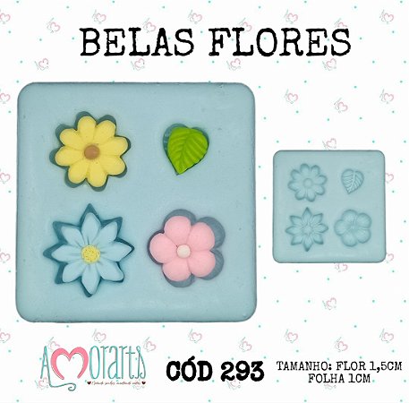Molde Belas Flores--CÓD 293