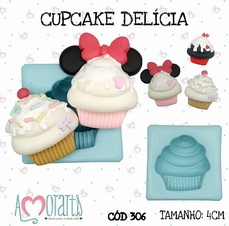 Molde Cupcake Delícia--CÓD 306