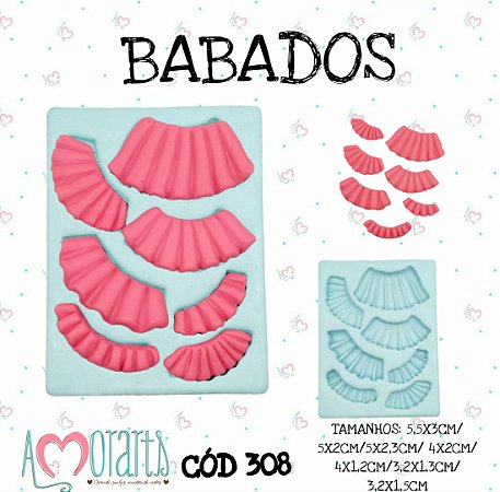 Molde Babados--CÓD 308