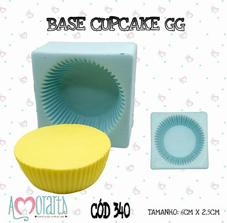 Molde Base Cupcake GG--340