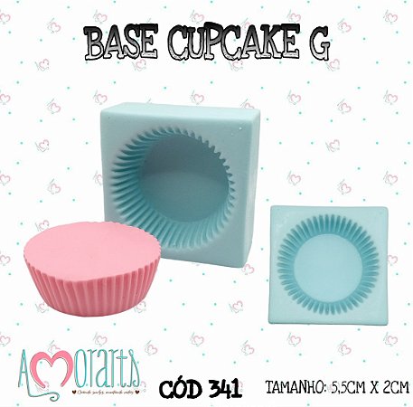 Molde Base Cupcake G--CÓD 341