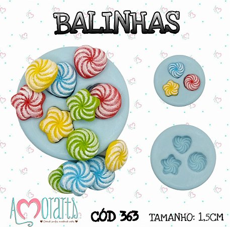Molde Balinhas--CÓD 363