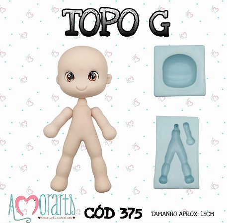 Molde Topo G--CÓD 375