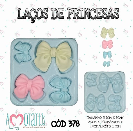 Molde Laços de Princesas--CÓD 378