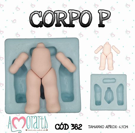 Molde Corpo P-- CÓD 382