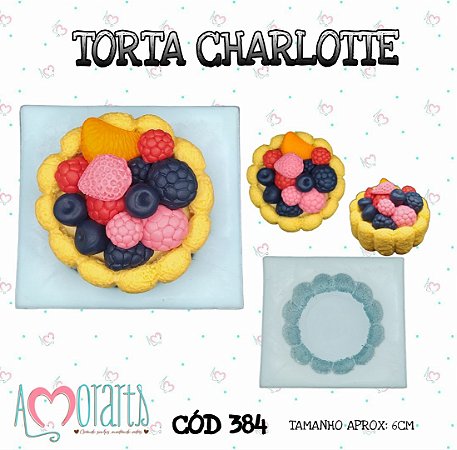 Molde Torta Charlotte--CÓD 384