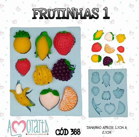 Molde Frutinhas 1-- CÓD 388