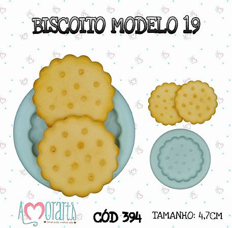 Molde Biscoito Modelo 19-- CÓD 394
