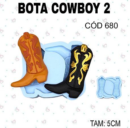 Molde Bota Cowboy 2--CÓD 680