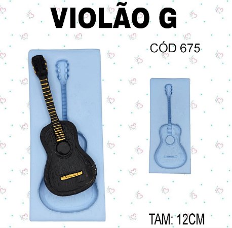 Molde Violão G--CÓD 675