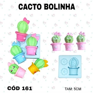 Molde Cacto Bolinha--CÓD 161