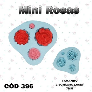 Molde Mini Rosas --CÓD 396