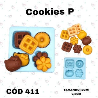 Molde Cookies P --CÓD 411