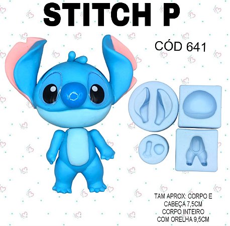 Molde de silicone Stitch P--CÓD 641
