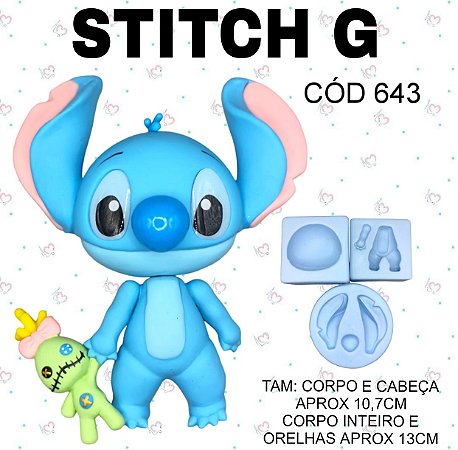Molde de silicone Stitch G--CÓD 643