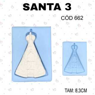Molde de silicone Santa 3--CÓD 662