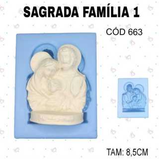 Molde de silicone Sagrada Família 1--CÓD 663