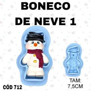 Molde de silicone Boneco de Neve 1--CÓD 712