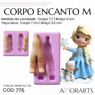 Molde de silicone Corpo Encanto M --CÓD 775