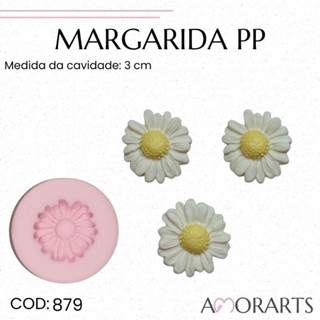 Molde de silicone Margarida PP--CÓD 879