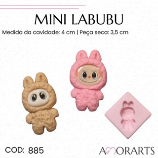 Molde de silicone Mini Labubu 1--CÓD 885