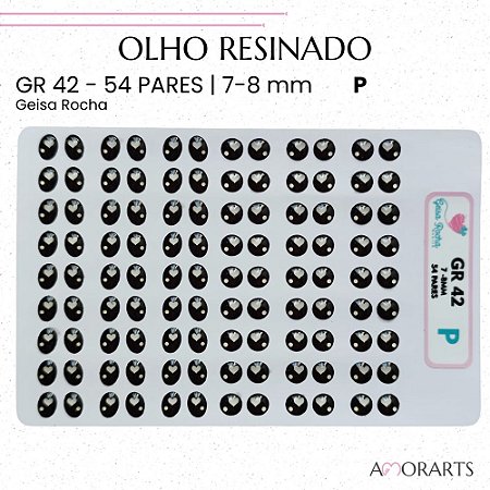 Olho Resinado GR 42 P--54 Pares
