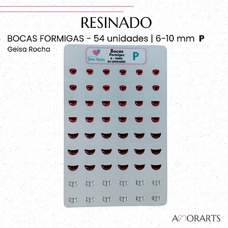 Adesivo resinado GR Bocas Formigas P-- 54 Unidades