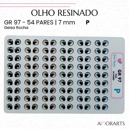 Olho resinado GR 97 P --54 Pares