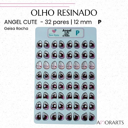 Olho Resinado GR Angel Cute P -- 32 Pares