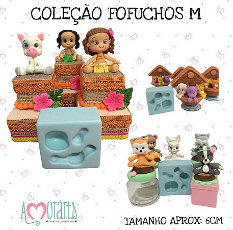 Molde Coleção Fofuchos M