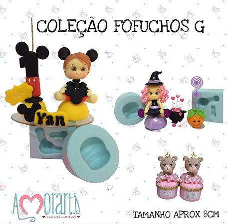 Molde Coleção Fofuchos G