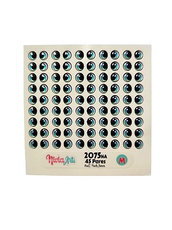 Olho resinado Nivia Art's 2075NA M --45 Pares