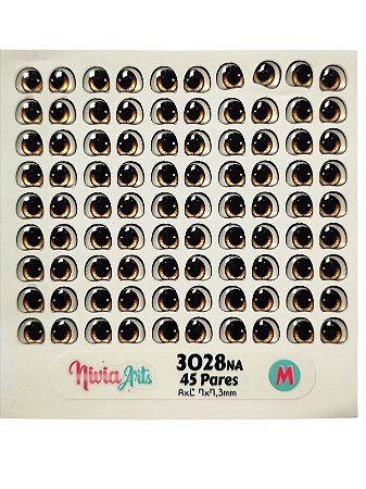 Olho resinado Nivia Art's 3028NA M --45 Pares