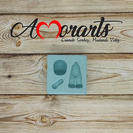 Molde Coleção Boneco em Pé P