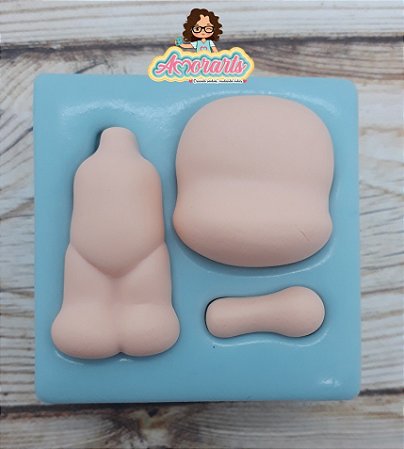 Molde Coleção Boneco em Pé PP