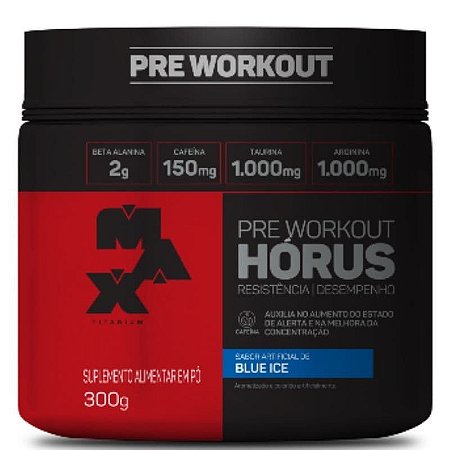 Horus - Pré Treino (300g) Max Titanium