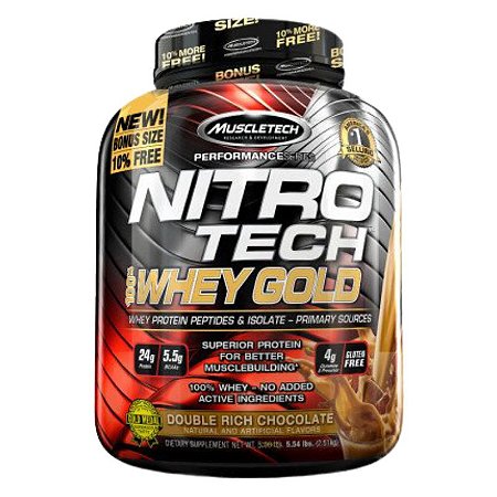 Nitro Tech 100% Whey Gold (2500g) Muscletech
