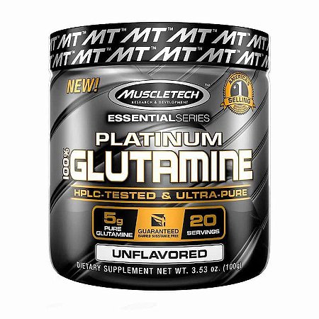 Platinum 100% Glutamina (100g) Muscletech