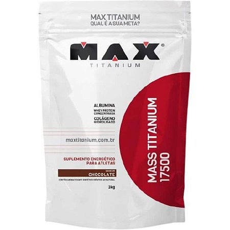 Mass Titanium 17500 - Refil (3000g) Max Titanium